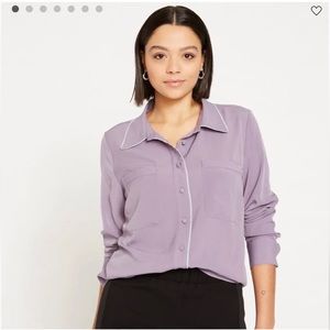 Universal Standard Better-Than-Silk Blouse 2XS (6-8)